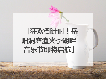 狂欢倒计时！岳阳洞庭渔火季湖畔音乐节即将启航