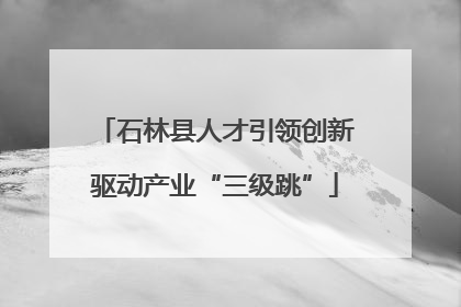 石林县人才引领创新驱动产业“三级跳”