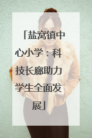 盐窝镇中心小学：科技长廊助力学生全面发展