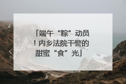 端午“粽”动员！内乡法院干警的甜蜜“食”光
