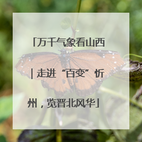 万千气象看山西｜走进“百变”忻州，览晋北风华