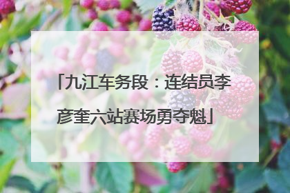 九江车务段：连结员李彦奎六站赛场勇夺魁