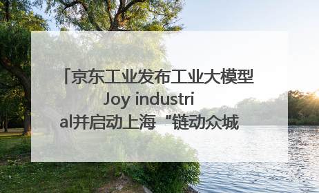 京东工业发布工业大模型Joy industrial并启动上海“链动众城 万亿降本”计划