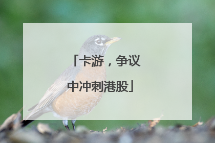 卡游，争议中冲刺港股