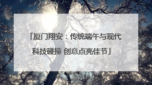 厦门翔安：传统端午与现代科技碰撞 创意点亮佳节