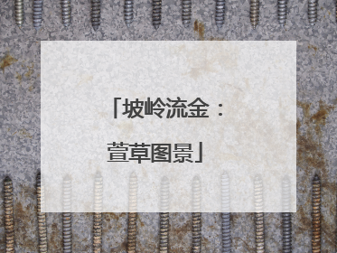 坡岭流金：萱草图景