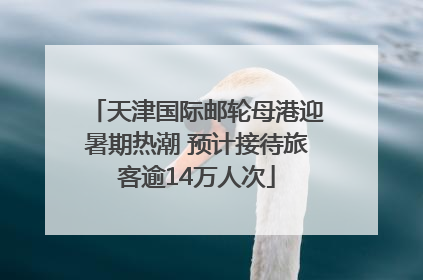 天津国际邮轮母港迎暑期热潮 预计接待旅客逾14万人次