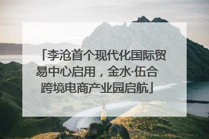 李沧首个现代化国际贸易中心启用，金水·伍合跨境电商产业园启航