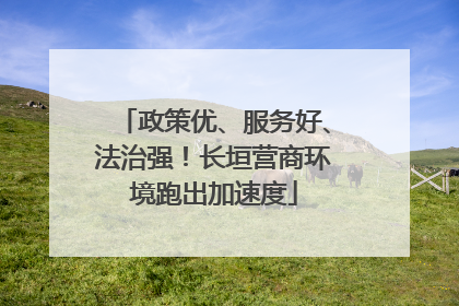 政策优、服务好、法治强！长垣营商环境跑出加速度