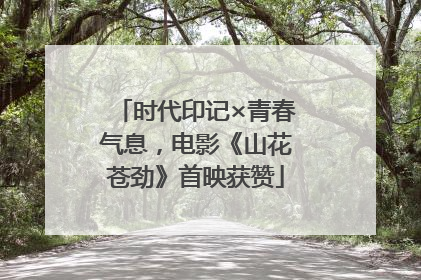 时代印记×青春气息，电影《山花苍劲》首映获赞