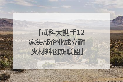武科大携手12家头部企业成立耐火材料创新联盟