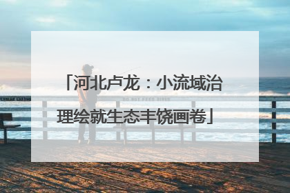 河北卢龙：小流域治理绘就生态丰饶画卷