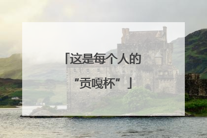 这是每个人的“贡嘎杯”