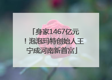 身家1467亿元！泡泡玛特创始人王宁成河南新首富