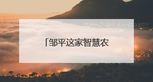 邹平这家智慧农场实现耕种管收全程无人精准作业