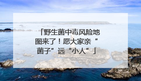 野生菌中毒风险地图来了！愿大家亲“菌子”远“小人”