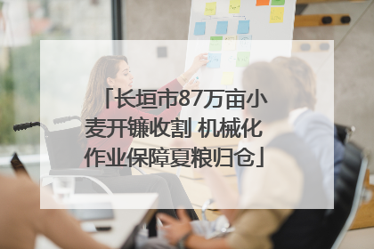 长垣市87万亩小麦开镰收割 机械化作业保障夏粮归仓