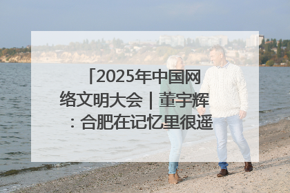 2025年中国网络文明大会｜董宇辉：合肥在记忆里很遥远也很亲切
