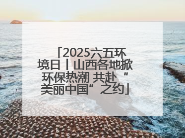 2025六五环境日丨山西各地掀环保热潮 共赴“美丽中国”之约