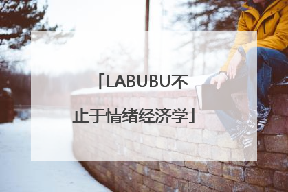 LABUBU不止于情绪经济学